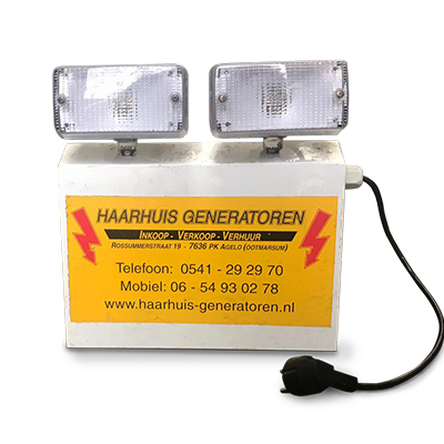 noodverlichting huren of kopen